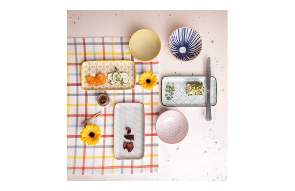 BOL PORCELANA DECORADO    12 CM - BARCEL